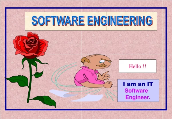 I am an IT Software     Engineer.