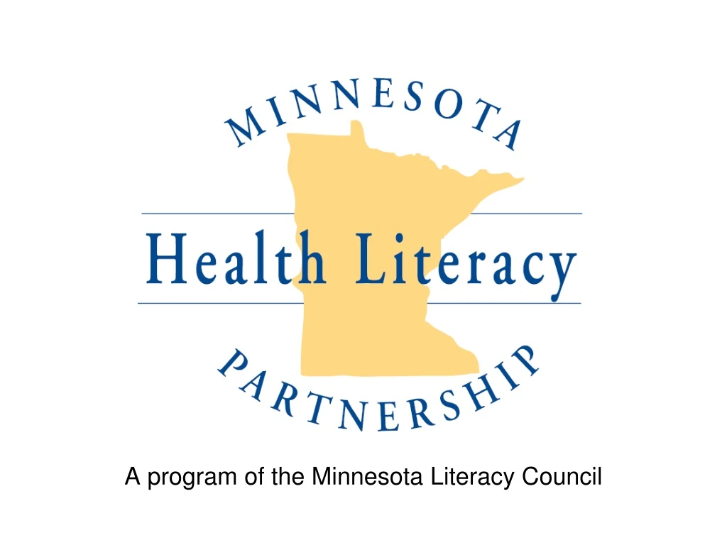 a program of the minnesota literacy council