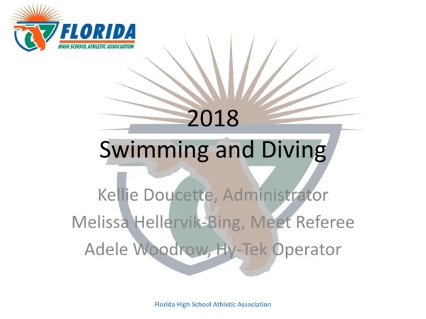 2018 Swimming and Diving