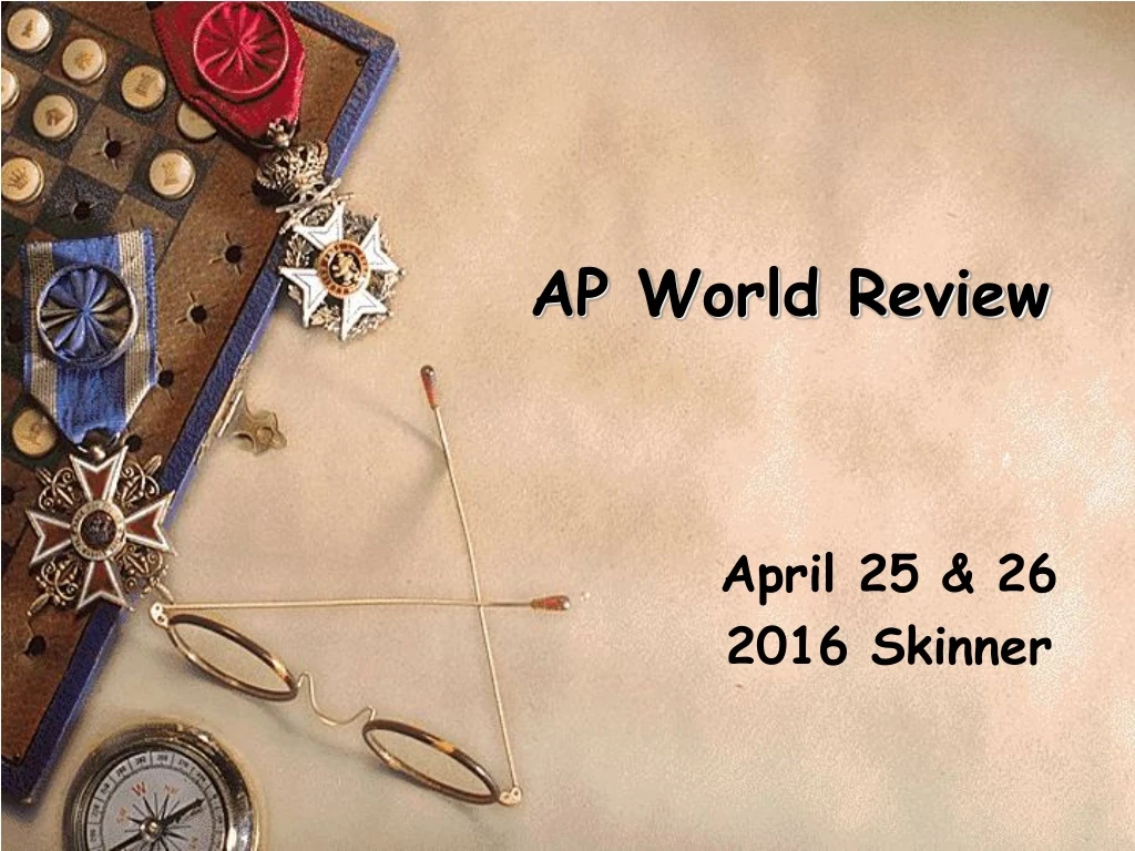ap world review