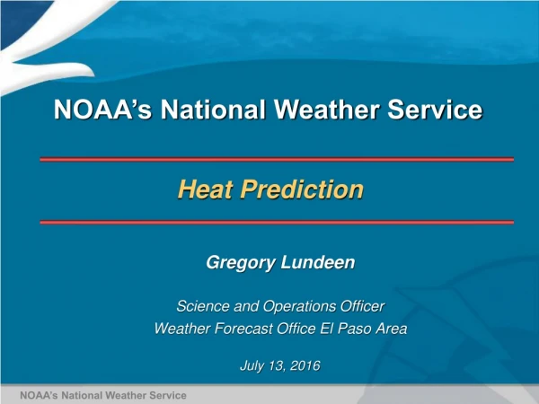 Heat Prediction