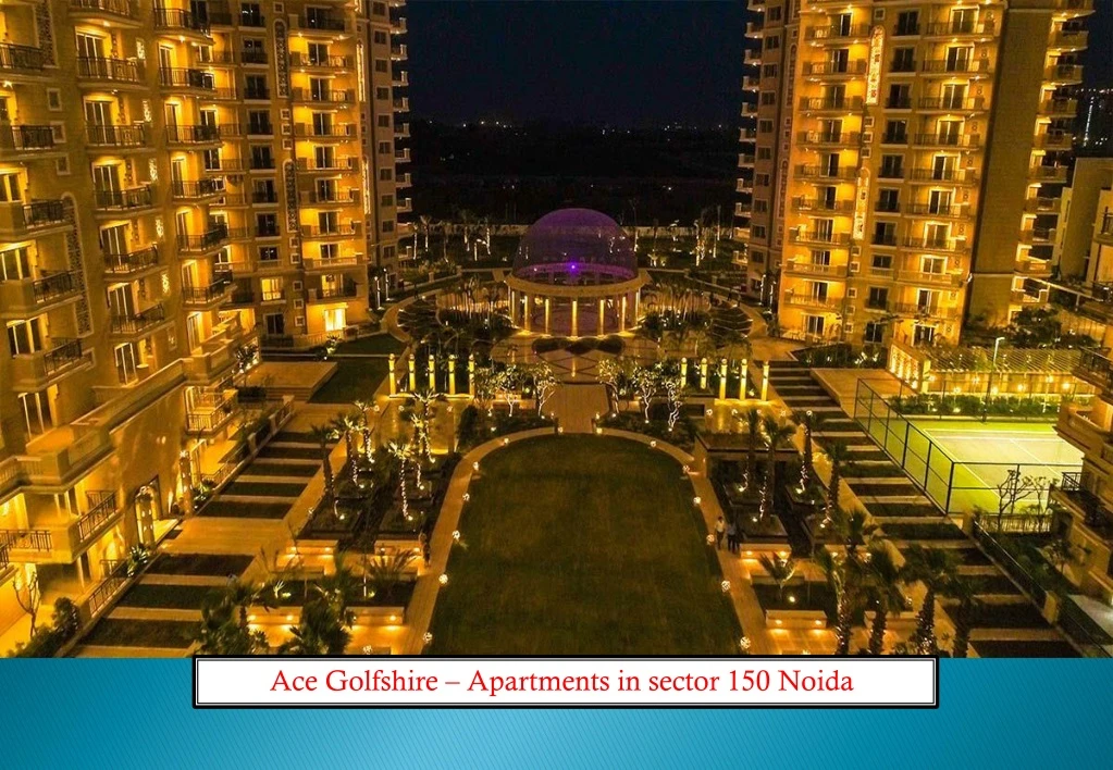ace golfshire apartments in sector 150 noida