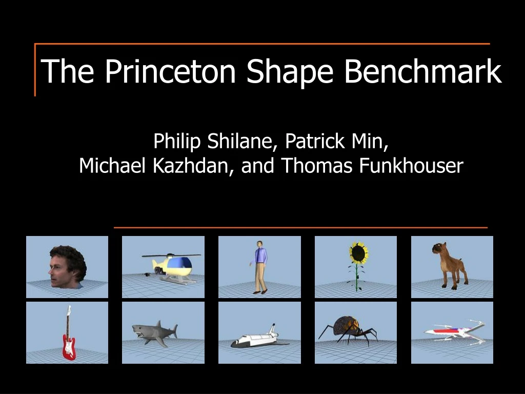 the princeton shape benchmark philip shilane patrick min michael kazhdan and thomas funkhouser