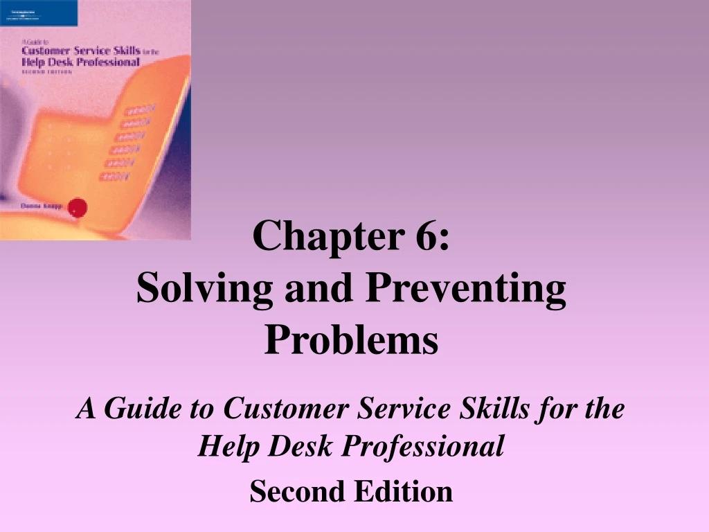 chapter 6 solving and preventing problems
