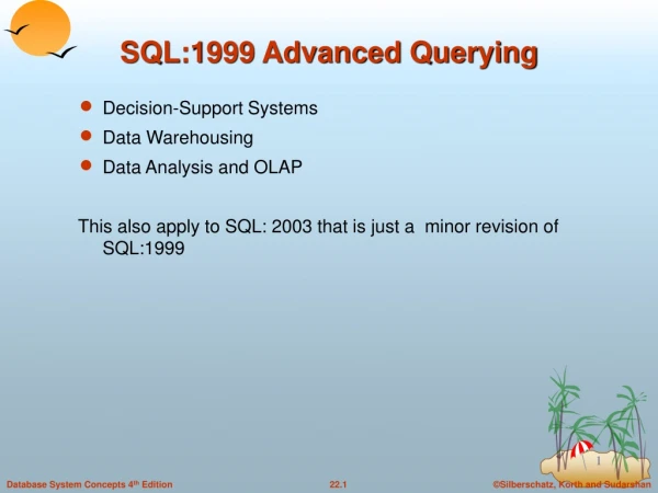 SQL:1999 Advanced Querying