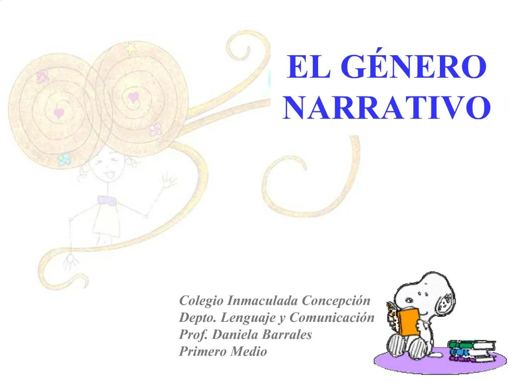 Ppt El G Nero Narrativo Powerpoint Presentation Free Download Id