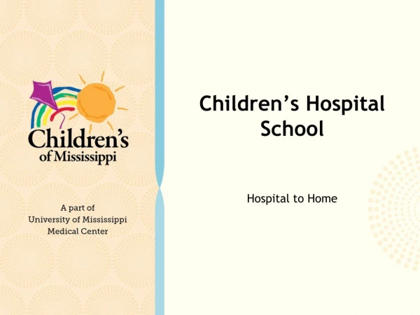 Children’s Hospital School