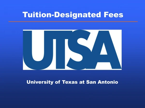 Tuition-Designated Fees