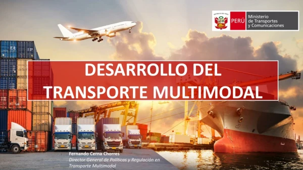 DESARROLLO DEL Transporte multimodal