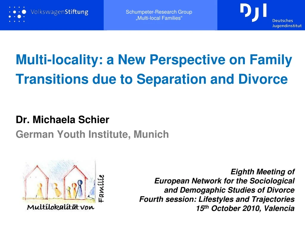 multi locality a new perspective on family transitions due to separation and divorce