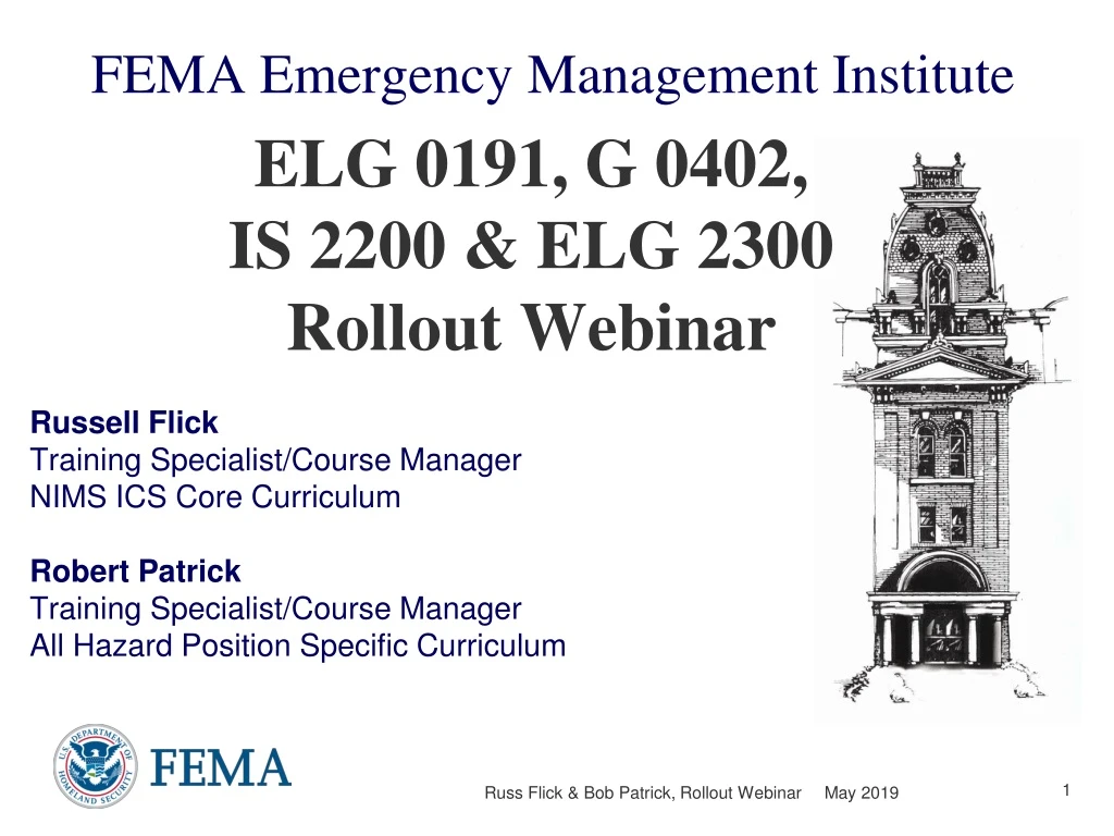 fema emergency management institute