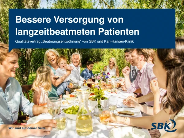 Bessere Versorgung von  langzeitbeatmeten  Patienten