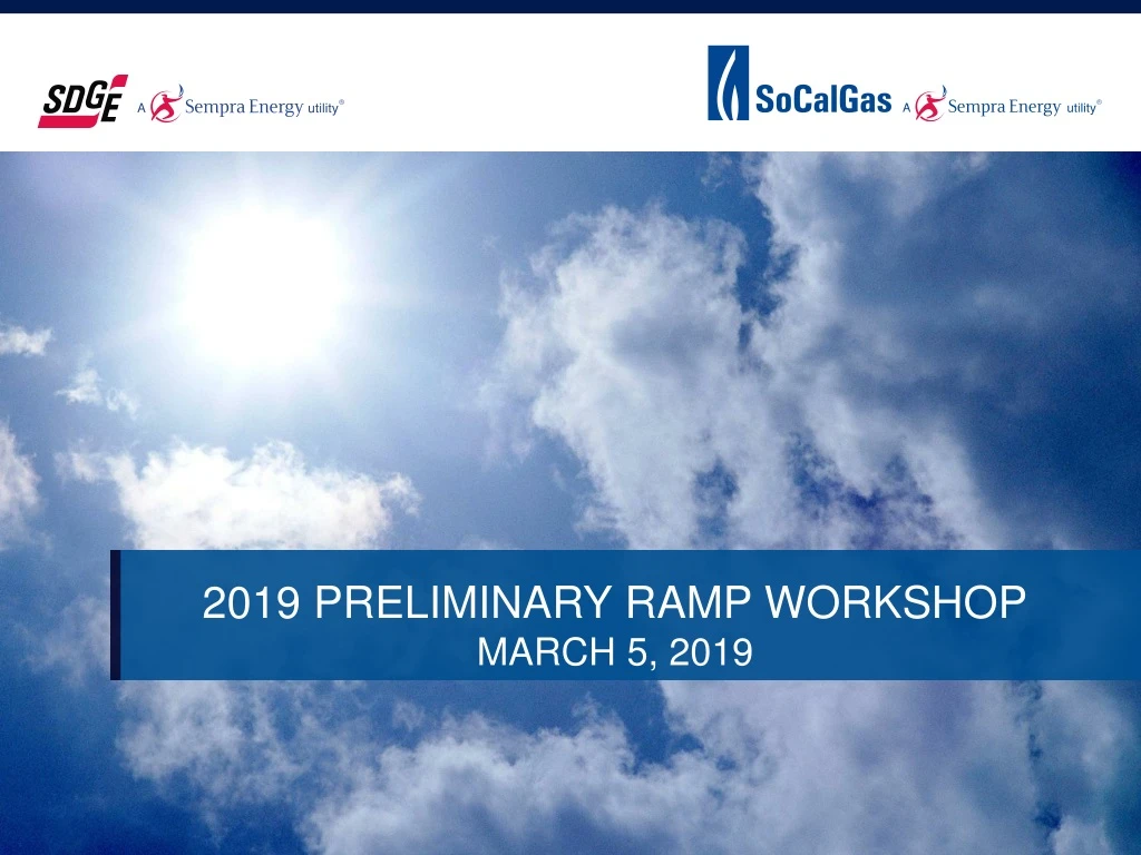 2019 preliminary ramp workshop march 5 2019