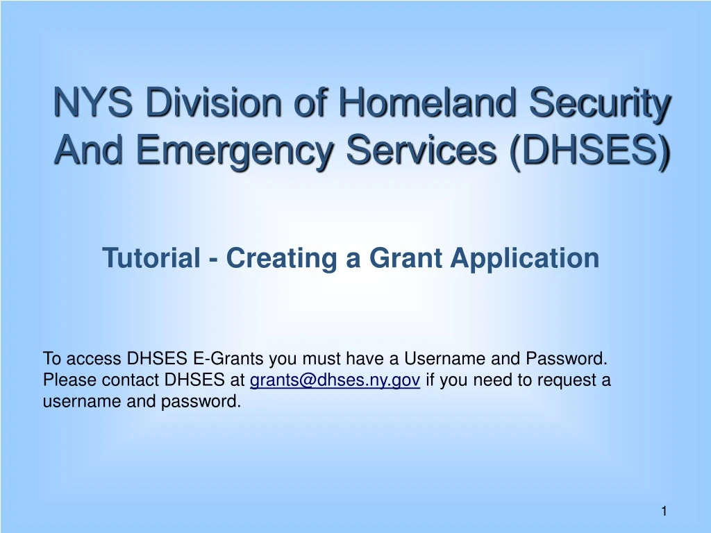 nys division of homeland security and emergency