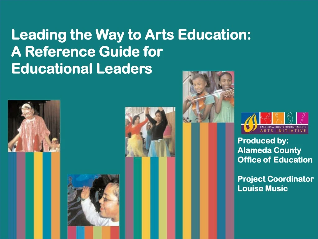 leading the way to arts education a reference