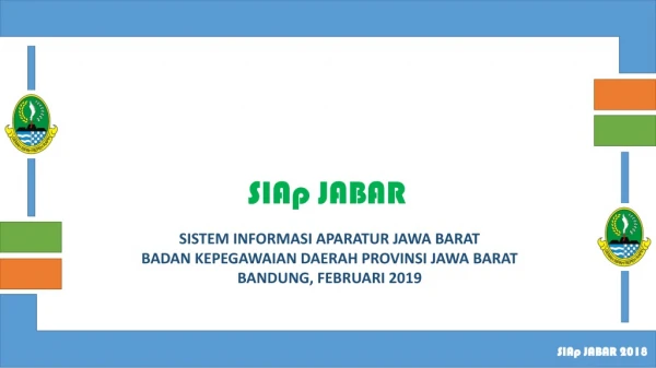 SIAp  JABAR 2018