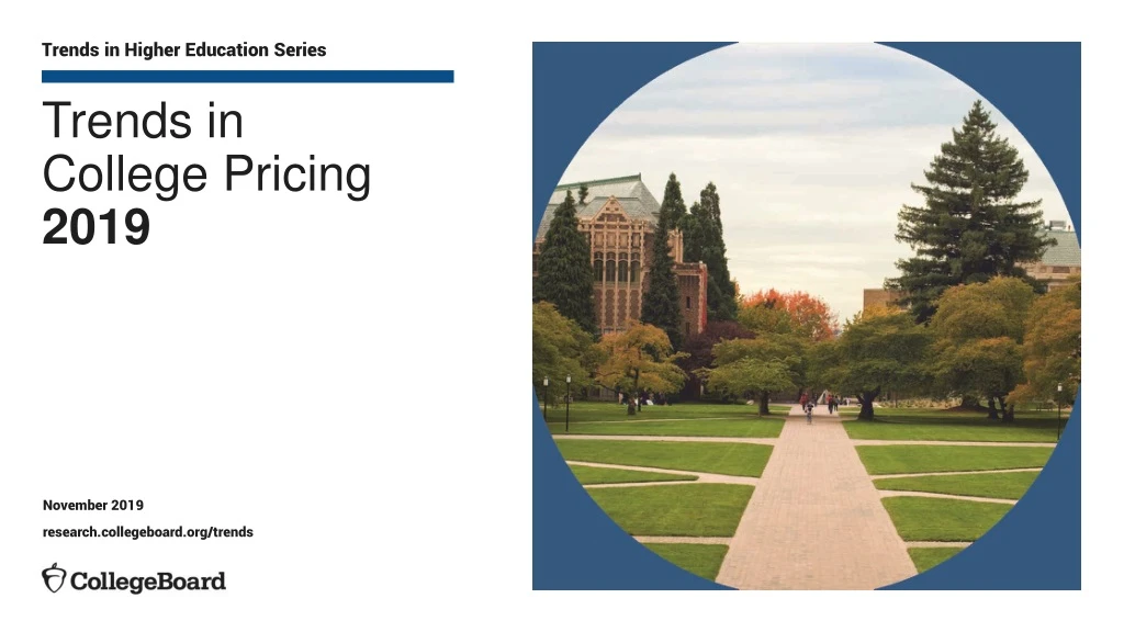 trends in college pricing 2019