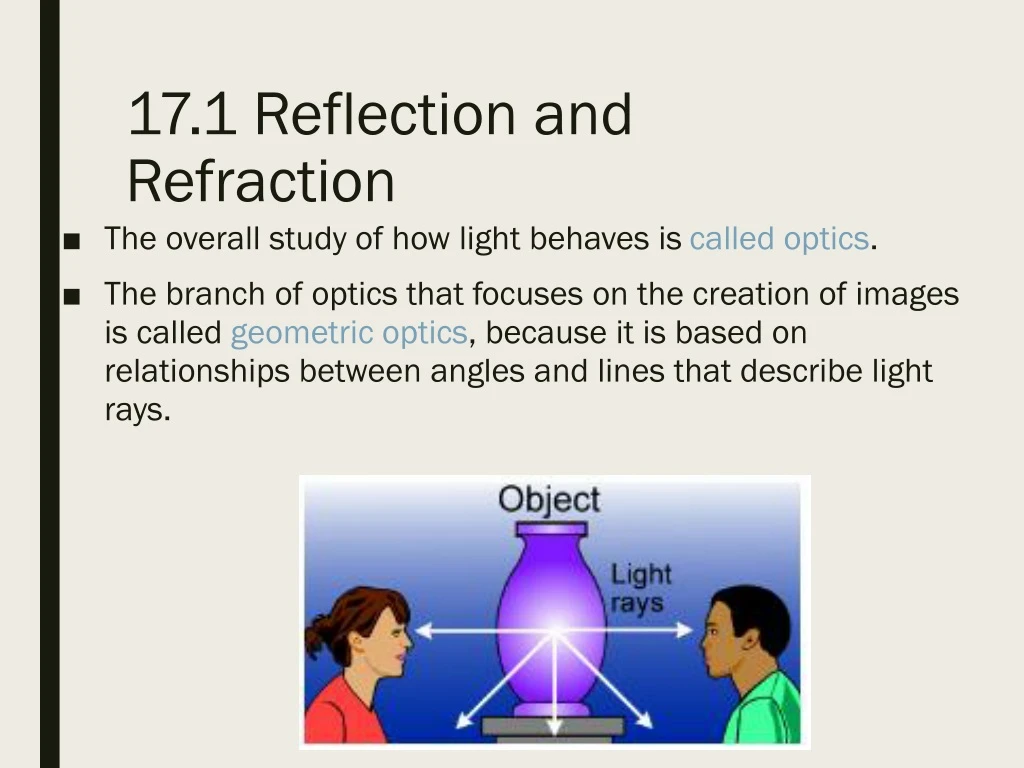 17 1 reflection and refraction