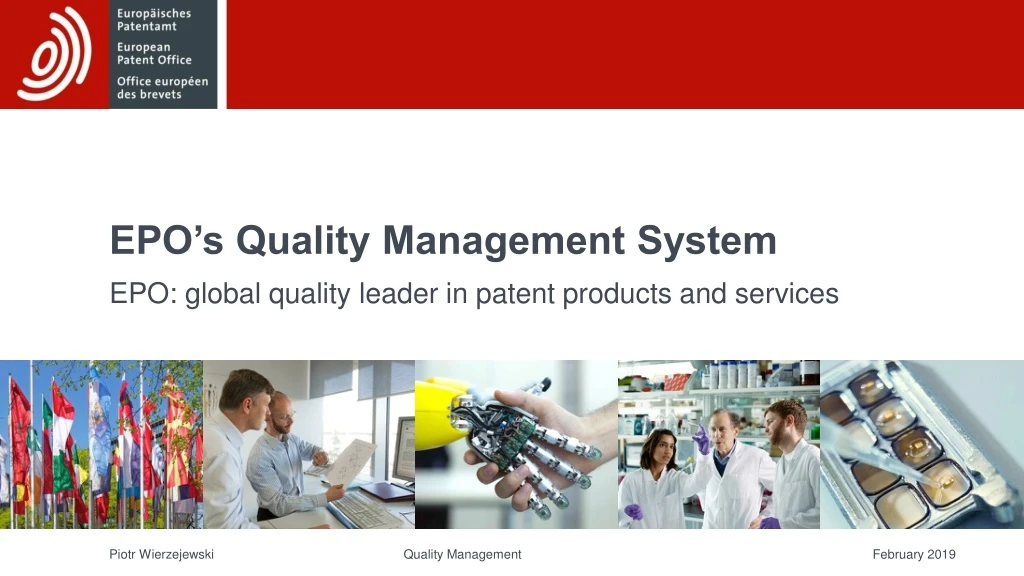 epo s quality management system