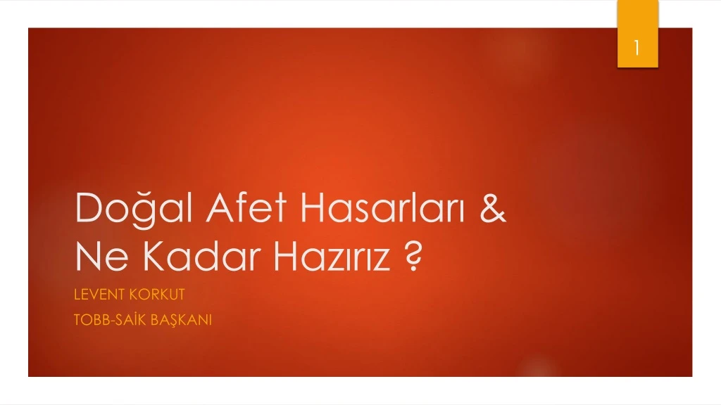 do al afet hasarlar ne kadar haz r z