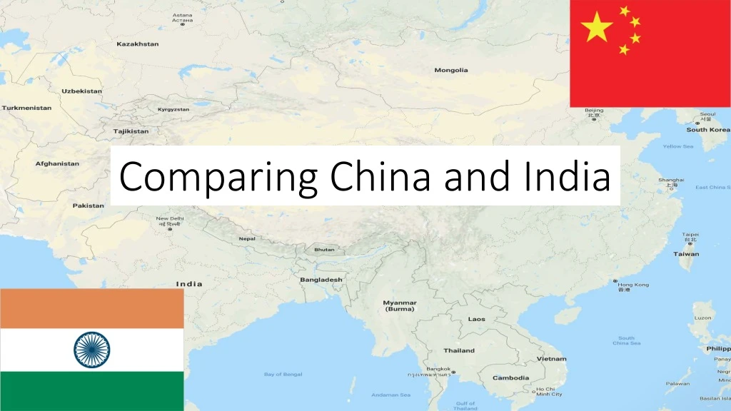 comparing china and india
