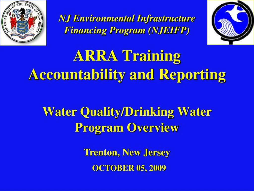 arra training accountability and reporting water quality drinking water program overview