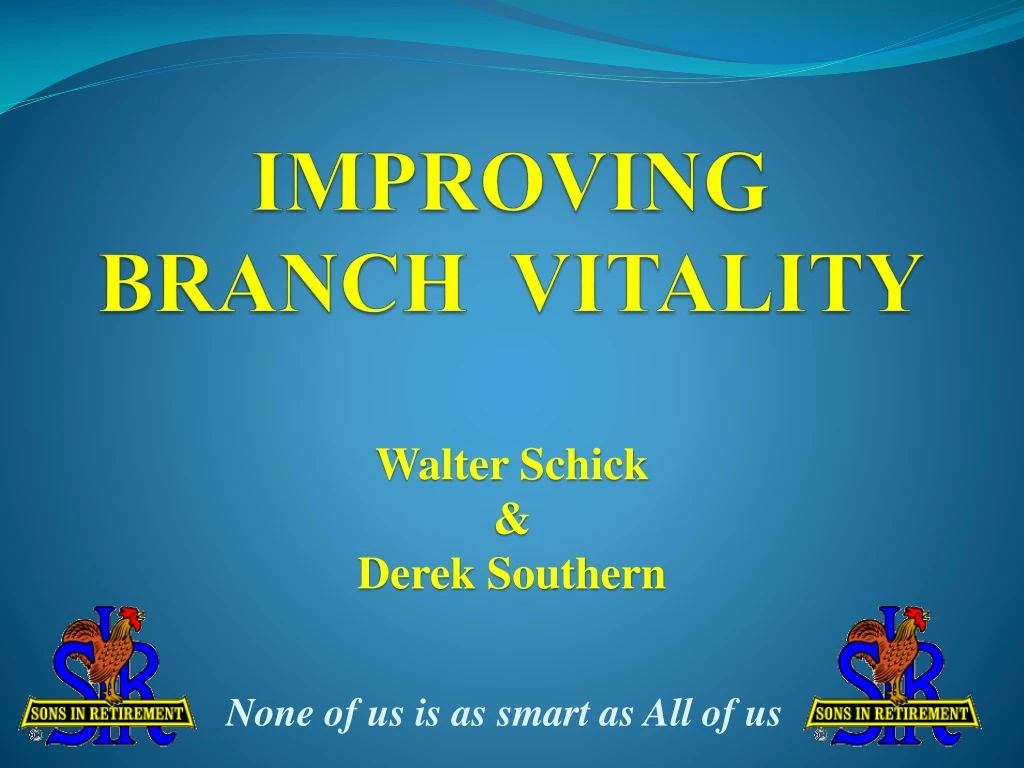 improving branch vitality