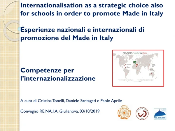 Competenze per l’internazionalizzazione