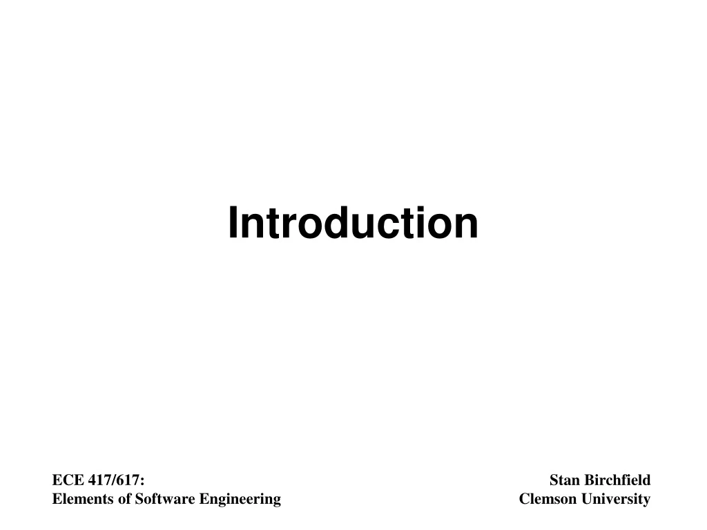 introduction