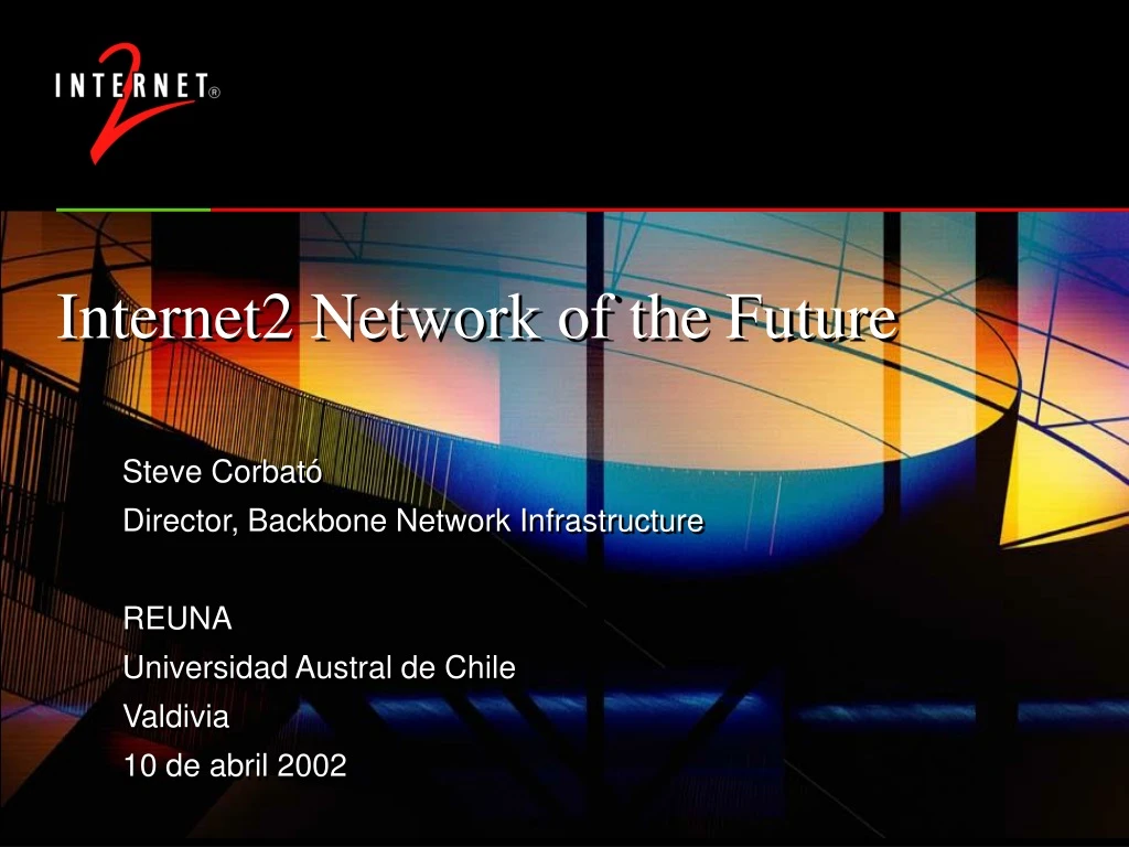 internet2 network of the future