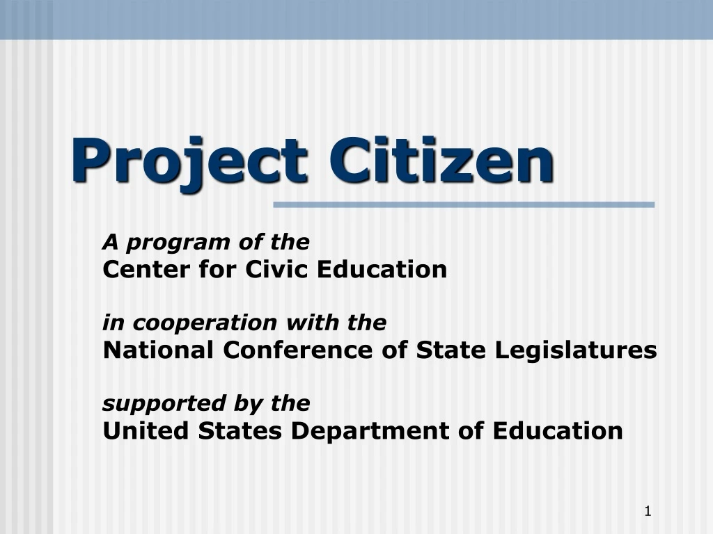 project citizen