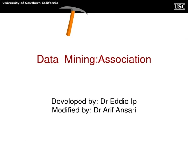 Data  Mining:Association