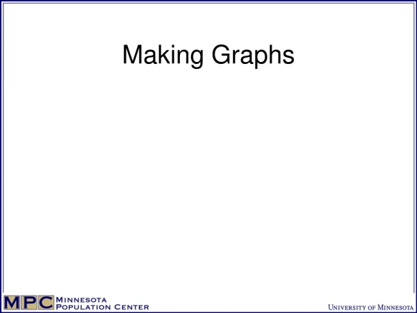 Making Graphs