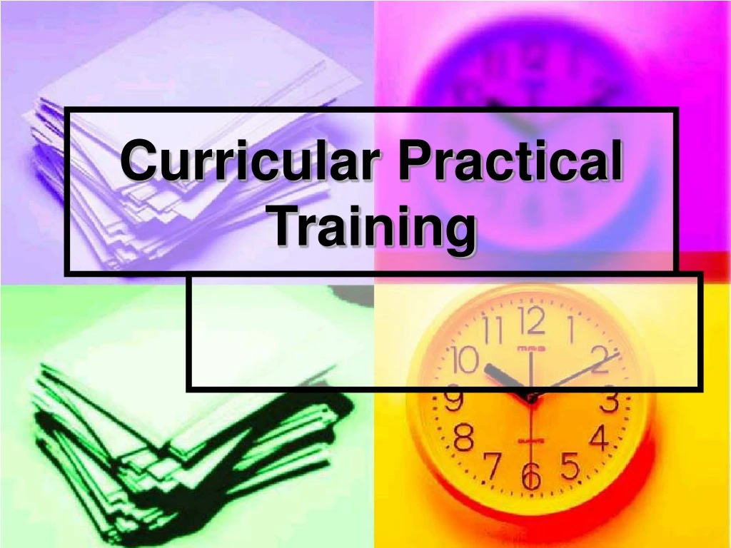 curricular practical training