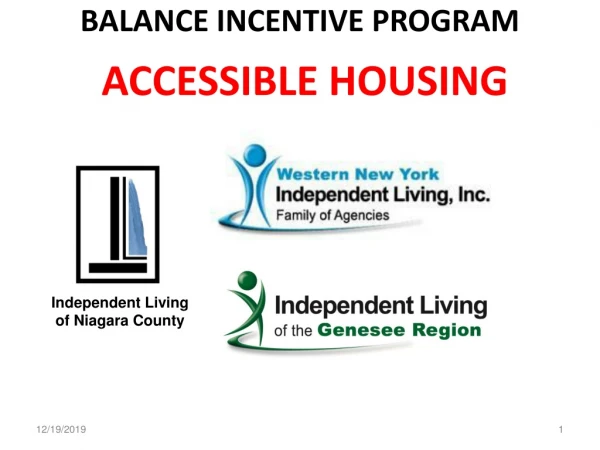 BALANCE INCENTIVE PROGRAM