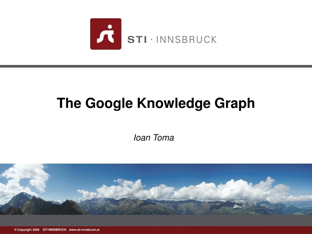 the google knowledge graph