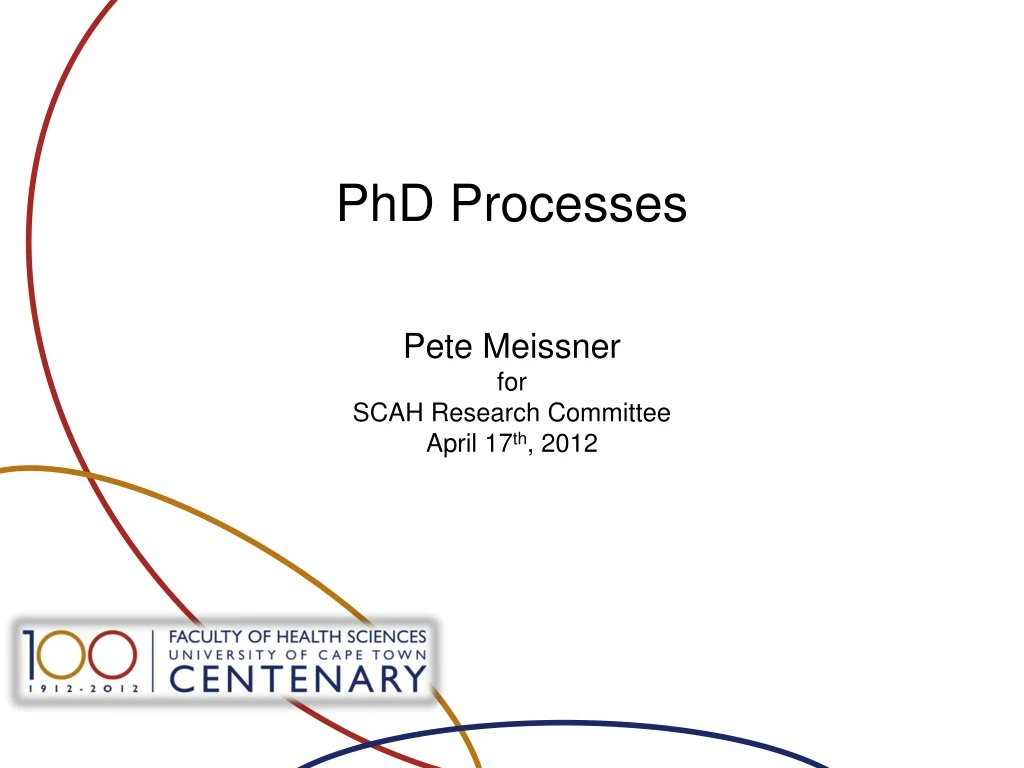 phd processes