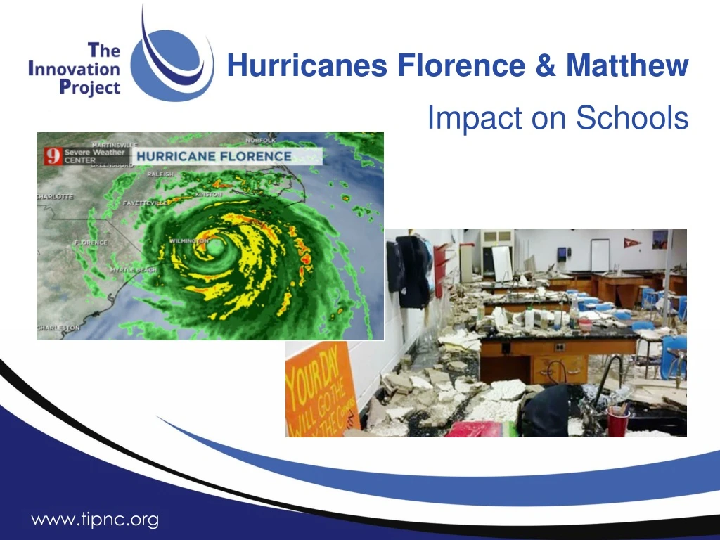 hurricanes florence matthew impact on schools