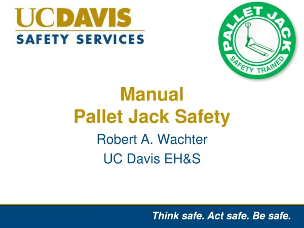 Manual Pallet Jack Safety