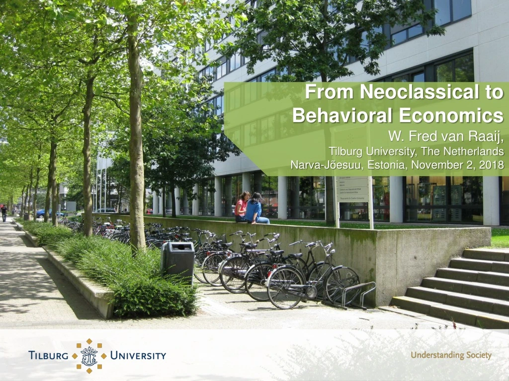 from neoclassical to behavioral economics