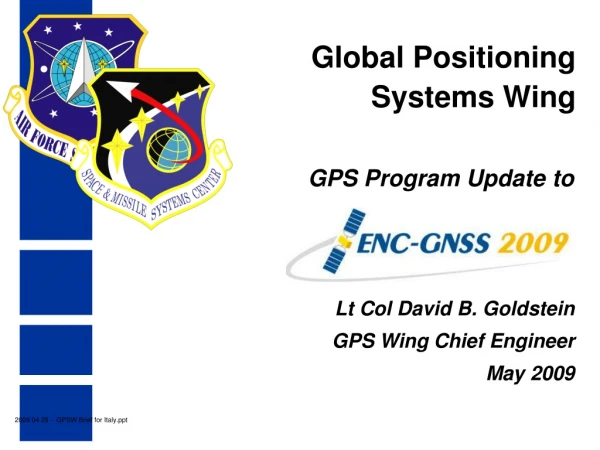 Global Positioning Systems Wing