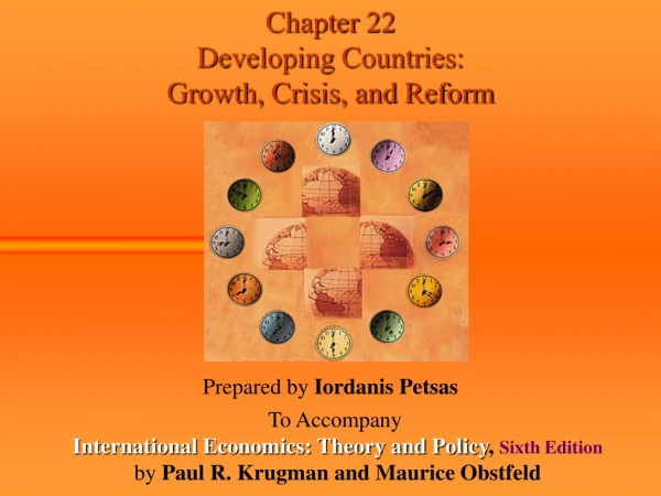 Chapter 22  Developing Countries: Growth, Crisis, and Reform