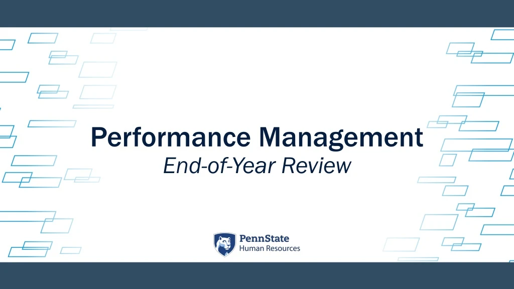 performance management end of year review