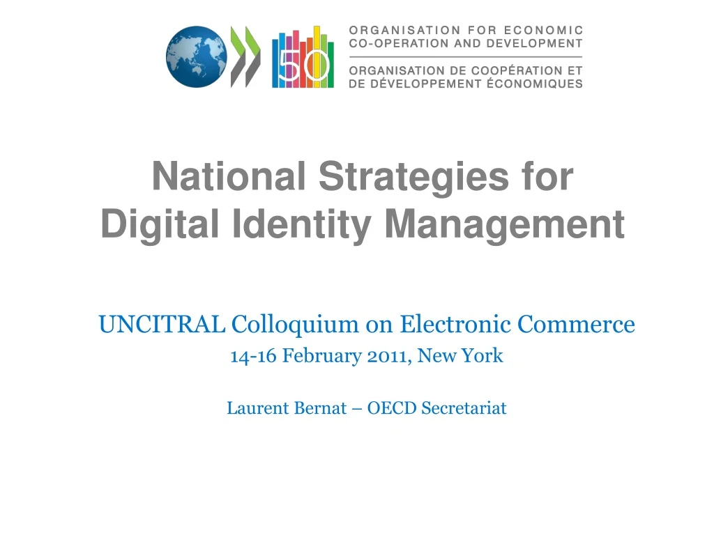 national strategies for digital identity management