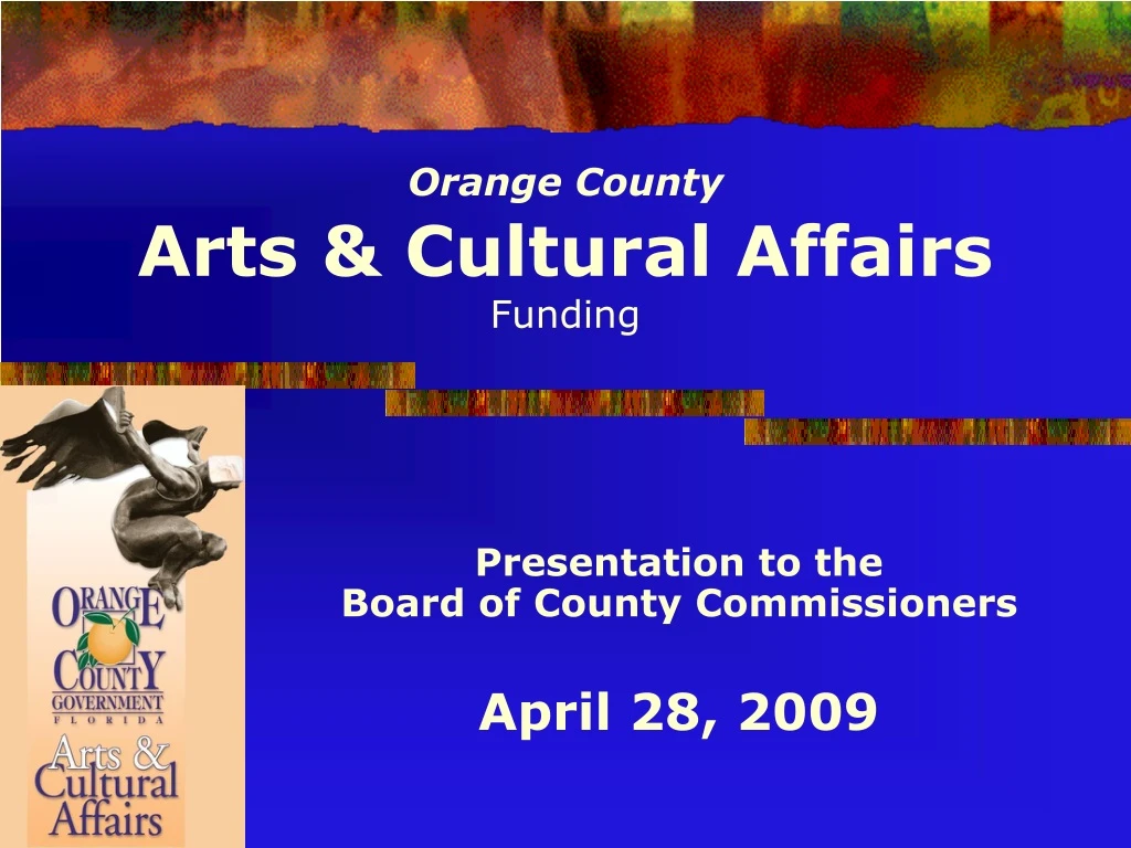 orange county arts cultural affairs funding