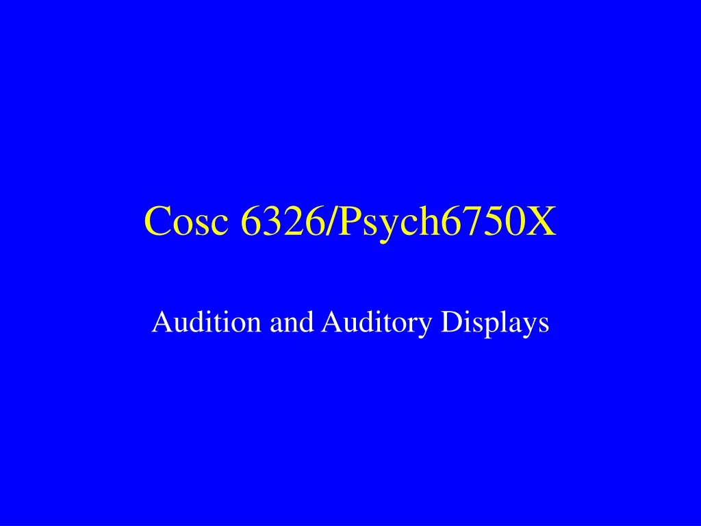 cosc 6326 psych6750x