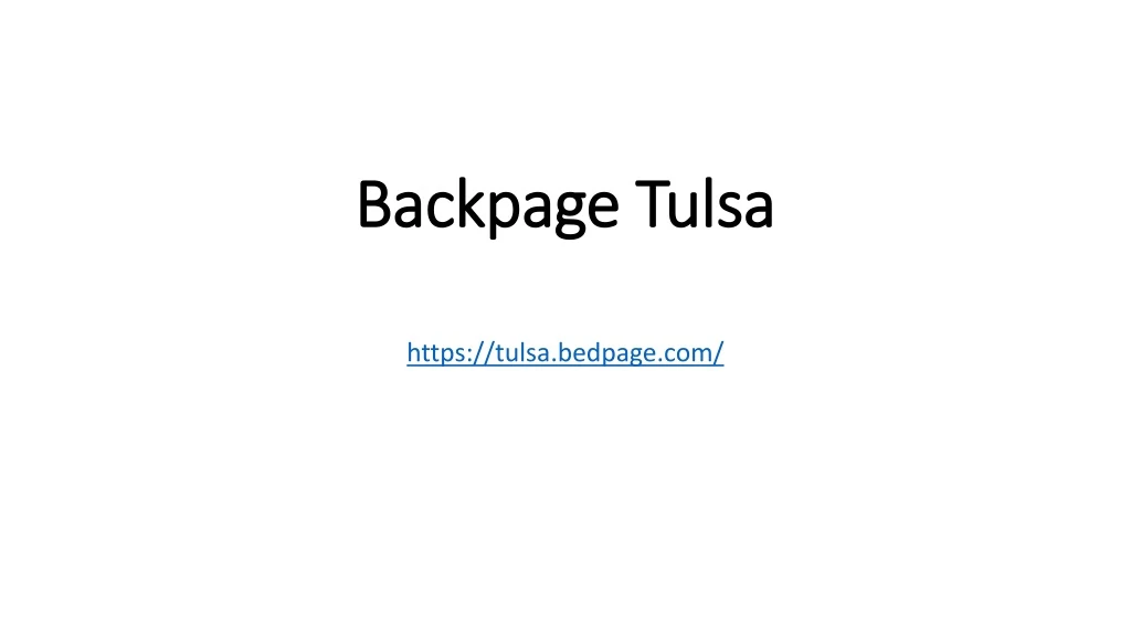 backpage backpage tulsa