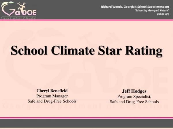 School Climate Star Rating