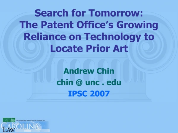 Search for Tomorrow: The Patent Office’s Growing Reliance on Technology to Locate Prior Art