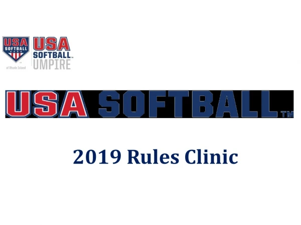 2019 Rules Clinic